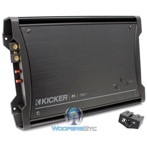kicker zx750.1 amp specs